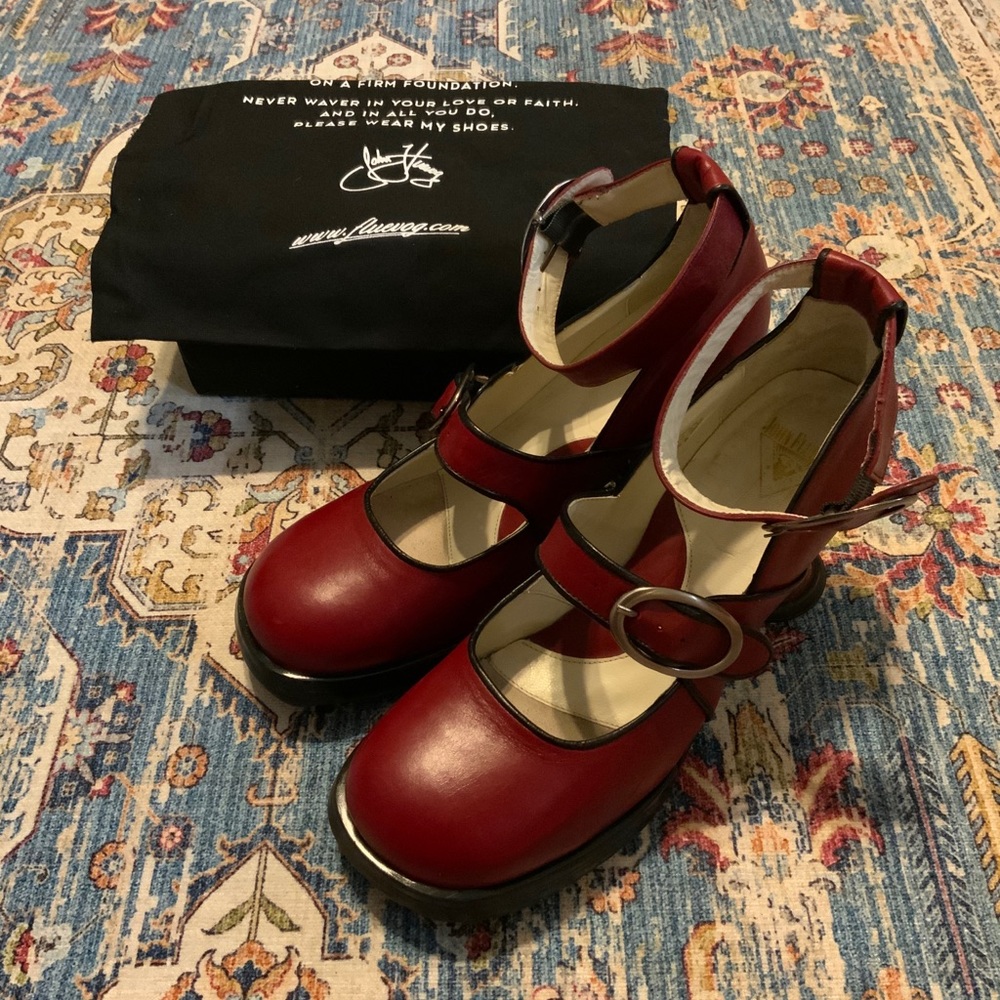 John Fluevog Minis Dollface, size 10.5